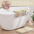 Elbow Set,Bath Baby Bath Kneeler and Rest Pad Kneeling Pad Thick Soft Quick Dry Bathtub Mat for Bathing Time,Baby