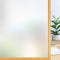 rabbitgoo Privacy Window Film - Frosted Glass Clings, Static Cling Heat Blocking Door Stickers for Home, 11.8" x 78.7"