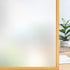 rabbitgoo Privacy Window Film - Frosted Glass Clings, Static Cling Heat Blocking Door Stickers for Home, 11.8" x 78.7"