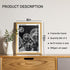 NaZaUK 70s 8x10 Retro Black And White Newspaper Poster What If It All Works Out Canvas Wall Art Positive Trendy Preppy