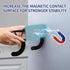 AIDILI Magnetic Paper Towel Holder for Fridge - Magnetic Spice Rack for Refrigerator Paper Towel Holder with Shelf Wall