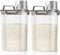 TBMax Rice Container Cereal Storage Container 2 Pack 5 Lbs, Kitchen Pantry