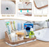 Countertop 7 Counter GFWARE Bathroom Organizer - Detachable Slots Kids Electric Toothbrush and Toothpaste Holde