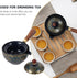 Set 360 Chinese Ceramic Teapot Classical Porcelain Chinese Gongfu Tea Rotation Ceramic Teapot with Tea Strainer