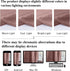 W52 L90, 2 StangH Mauve Rose Velvet Curtains for Bedroom, Nursery Girls Home Decor Room Darkening Thermal Insulated