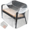 Storage Standard 2-Pack Patio Loveseat Bench Cover - Reusable & Heavy-Duty Clear Plastic Outdoor