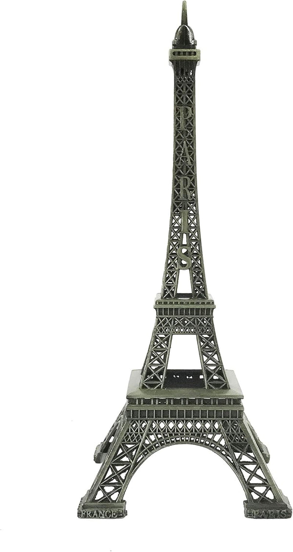 allgala 10" Eiffel Tower Statue Decor - Alloy Metal, Bronze
