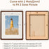 Youncewooder 8x10 5x7/6x8 (8x10,Walnut) Picture Frame with Mat - Rustic Farmhouse Walnut Wood Frame, Wall & Tabletop