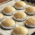FANGSUN 4 Inch Crumpet Rings, Stainless Steel English Muffin Tart Rings for Baking, Cooking Egg Ring Mold