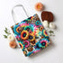 Henhesaha Bee Dragonfly Sunflower Gifts Canvas Tote Bag for Women Girl Christmas Birthday Cute Beach Reusable Grocery