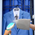 Garment Steamer Ironing Glove with Finger Loop, Heat Resistant Waterproof Mitt for Handheld Steamer, Garment