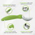 Spring Chef Green Heavy Duty Ice Cream Scoop, Non-Slip Handle, Professional Metal Kitchen Tool