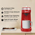 CHULUX Mini Coffee Maker for K Capsule, Single Serve Coffee Maker for One Cup Americano, Lightweight Pod Coffee