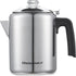 Elite Gourmet EC008 Classic Coffee Percolator, 8-Cup, Stainless Steel, Glass Knob, Cool-Touch Handle