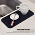 Silicone Dish Drying Mat, Large Non-Slip Heat-resistant Dish Drainer for Kitchen Counter, Sink, Refrigerator or Drawer