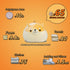 Stuffed Animal Storage Bean Bag Chair Cover for Kids Yellow Dog Shiba Inu Bean Bag Chair for Girls XX-Large Size Toy