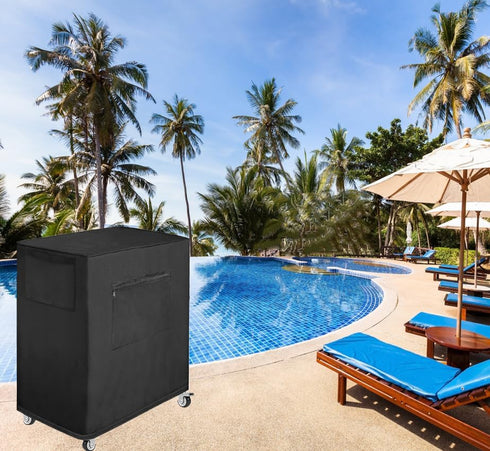 Evaporative Cooler Cover for Hessaire MC18M / MC18V, Waterproof Swamp Cooler Cover for Outdoor Air Conditioner