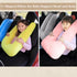 Kids Travel Pillow, Car Pillow with Lining, Neck and Head Support Cushion for Kids and Adults, Perfect for Long