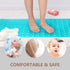 40 16 Inch 200 Sheepping Baby Bath Mat Non Slip Extra Long Bathtub Mat for Kids X - Eco Friendly Bath Tub Mat with Big