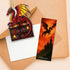2025 Book Lover Ornament Stained Glass Style Ornament for Readers, Just One More Chapter Bookmark Included, Gifts