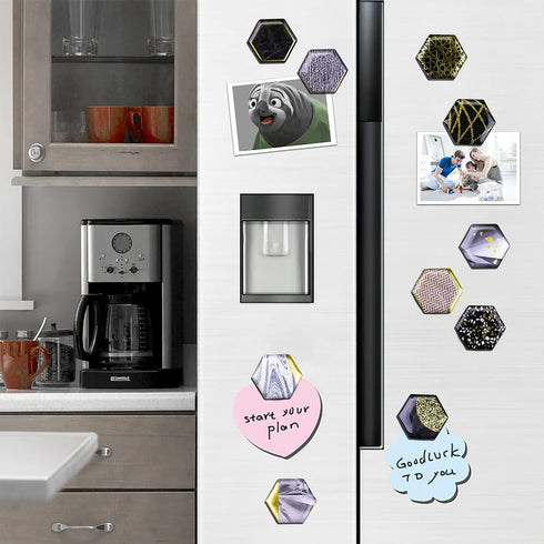 MORCART 30pcs Decorative Fridge Magnets for Refrigerator Decor, Whiteboard Magnet Dry Erase Board Round Office
