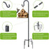 47 Inch Hummingbird 5 Highpro Shepherds Hooks for Outdoor Bird Feeder Pole Squirrel Proof Feeder Stand Heavy Duty