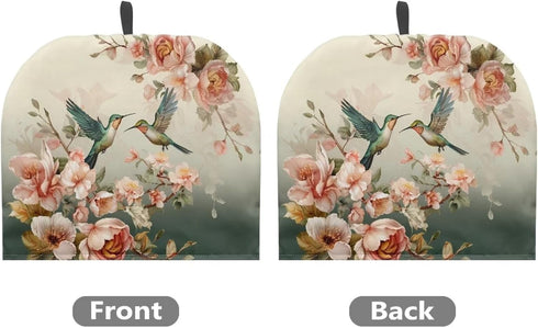 Cute Hummingbird Tea Cozies for Teapot Portable Kettle Cover Tea Kettle Quilt Tea Cosy Kettle Tea Pot Cover Dust Proof Insulated Keep Warm Black Tea Cup Warmer Cozy