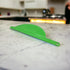 Handheld Plastic Pot Drainer, Noodle & Pasta Strainer with Handle - Fits up to 9" Pots (Green)