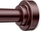 TEECK Shower Curtain Rod - 27-76 Inch Adjustable Spring Tension - Anti-Slip No Drilling for Bathroom