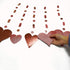 Cheerland Rose Gold Party Decorations, Romantic Heart Paper Streamers Garland for Mother’s Day, Wedding, Birthday