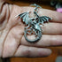 Molika Dragon Shower Curtain Hooks - 12pcs Silver Stainless Steel Rings for Kids Bathroom Decor