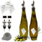 FYGO Diamond Lux Olive Oil Bottle Dispenser - Olive Oil Container- Oil and