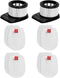 IZ662H IZ682H Filters for Shark Rocket Pet Pro Stick Vacuums, 2 Pack Filter, 4 Pack Foam & Felt Filter Kit