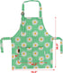 BeeGreen Kids Cooking Aprons with Adjustable Strap, Front Pocket Kitchen Aprons for Toddler Painting & Baking