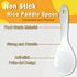 Vonty 2pcs ABS Non Stick Rice Paddle Spoon, 7.8 Inch, White