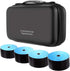 alavisxf xx CD Case, Portable Zipper Holder for 96 Capacity Blu-ray DVD, Disc Storage Organizer Wallet Bag (Black)