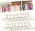 20pcs Miniature Doll Suit Hangers - Iron Wire Doll Clothes Hangers for Small House Wardrobe Ornaments