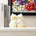 Cute Bookends, Cute Hug Ducks Decorative Bookend, Book Ends for Shelves, Cute Home Decor Unique Book Holders Book