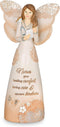 Pavilion Gift Company 19075 Nurse Angel Figurine, 6-Inch, Silver and White