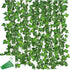 KUPOO 12 Strands 84 Feet Artificial Ivy Leaf Plants Vine Hanging Garland for Wedding Party Decoration