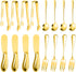 16 Pieces Cheese Butter Spreader Knives Set, Stainless Steel Charcuterie Accessories for Jam, Appetizers, Pastry, Mini