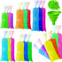 450 Pcs Ice Lolly Bags Disposable Ice Cream Mold Bags with Silicone