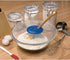 Silicone Splash Cooking Guard Cover for Mixing Bowl, Baking Bowl, Pots, and Splatter Screen