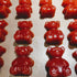 Palksky 20 Cavity Large Gummy Bear Mold, Big Bear Crayon Mold for Brownie Muffin Chocolate and Candy