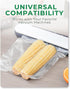EconoHome Heavy Duty Vacuum Seal Bags for Food 11"x20', 4 Pack - Airtight & Leakproof Plastic Storage Bags for Sous Vide