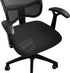 FORCHEER Black Office Chair Seat Cover, Water-Resistant 18inch Stretch Jacquard Computer Chair Cushion Slipcover