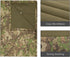Backpacking, LOOGU Camo Blanket Waterproof Insulation Poncho Liner for Outdoor Camping, Hiking, Hunting, Survival