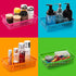 DEAYOU 16 Pack Classroom Storage Baskets - Colorful Plastic Organizer Bins for Home School Office
