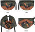 Rooster Chicken Print Tea Cozies, Floral Wood Design Portable Kettle Cover, Cotton Tea Pot Cover, Dust Proof Insulated