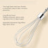 3 Speed Electric Hand Mixer, Portable Whisk Milk Foam Maker, Handheld Electric Mixer with Chopper for Home
